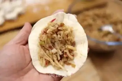 Make Pork radish bun step 10