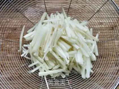 Make Spicy silk step 1