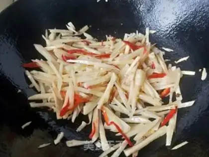 Make Spicy silk step 3