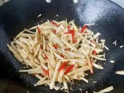 Make Spicy silk step 4