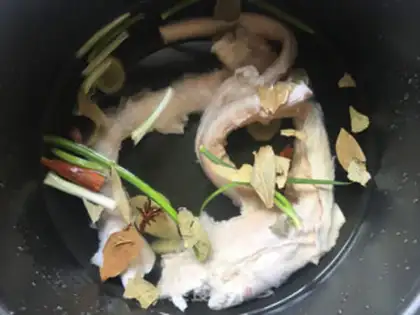 Make Cream pepper step 1