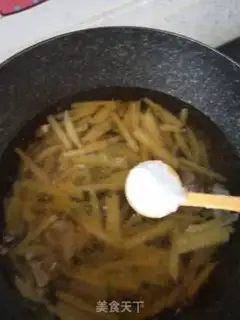 Make Potato fan broth step 3