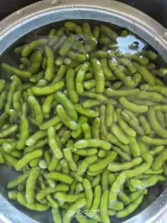 Make Salt-water beans step 2