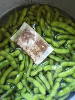 Make Salt-water beans step 4