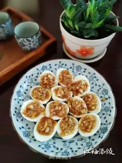 Make Eggs and garlic step 8