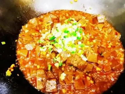 Make Sour duck blood step 4
