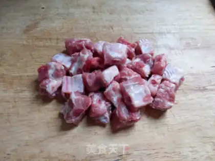 Make Bean evaporated ribs step 0