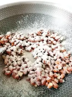 Make Frozen peanut rice step 8