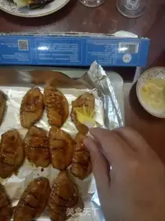 Make Honey-cooked chicken wings step 4