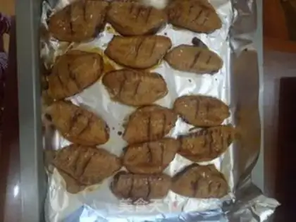 Make Honey-cooked chicken wings step 5