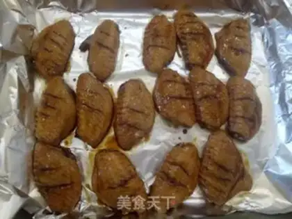 Make Honey-cooked chicken wings step 6