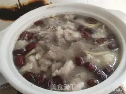 Make The yellow-haired party in red-tree bone soup step 5