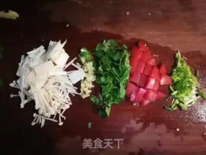 Make Gincreas and omelet soup step 0