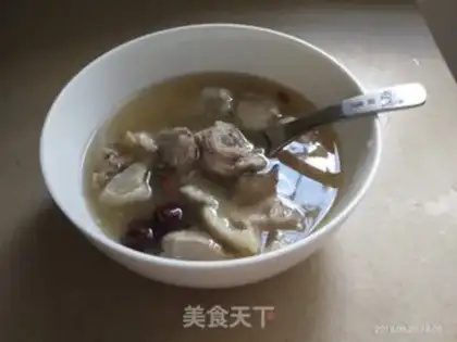 Make The yellow-haired party in red-tree bone soup step 6