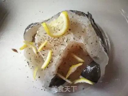 Make Black pepper cod step 2