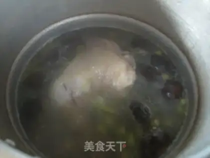 Make Frozen mushroom chicken leg soup step 6