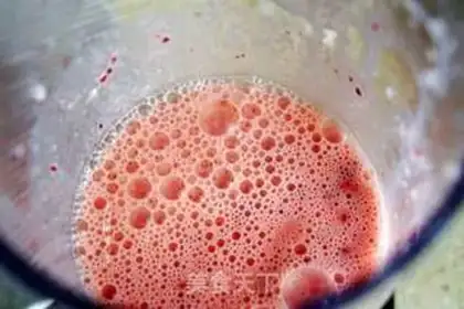 Make Cherry yogurt step 5