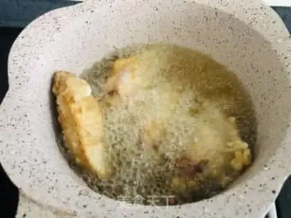 Make Salted egg yellow wings step 7