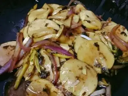Make Olives and apricot mushrooms step 6