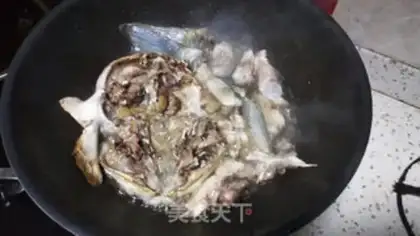 Make Tofu burn fish step 2