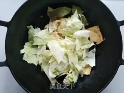 Make Tofu with cabbage step 5