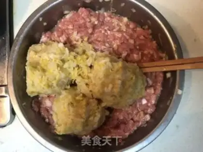 Make Pork sour bun step 8