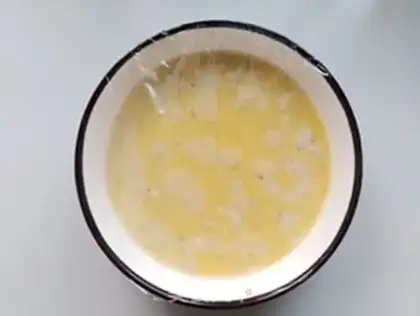 Make Silver fish steamed eggs step 6