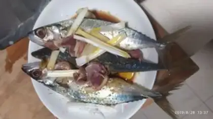 Make A steamed seafish step 3