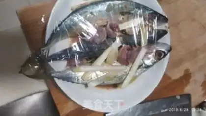 Make A steamed seafish step 4