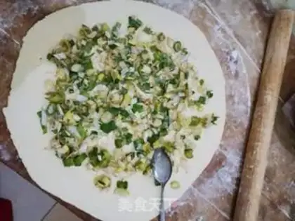 Make Onion pancakes step 5