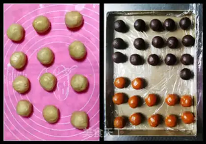Make Cream chocolate mooncake step 10