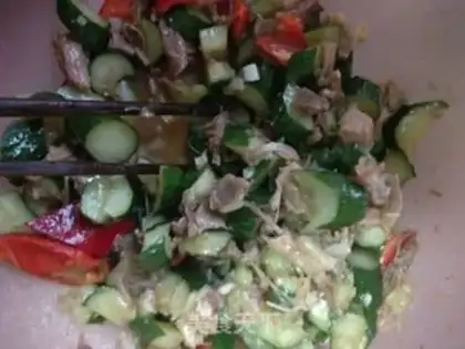 Make Pickle cucumber step 4
