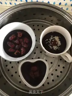 Make Black rice dates step 5