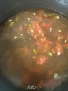 Make Tomato tonic noodles step 1