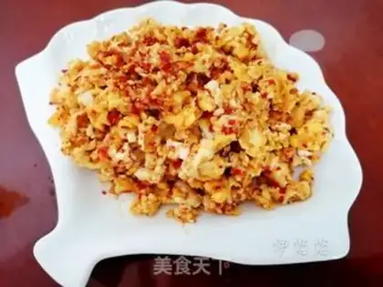 Make Chili fried eggs step 5