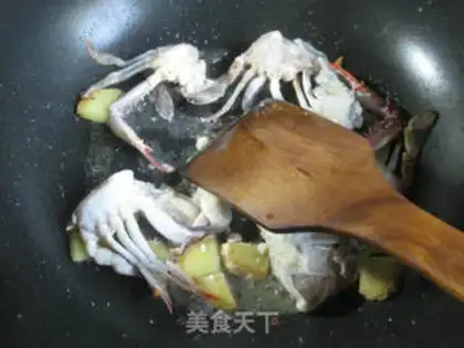 Make Eggs and crabs step 6