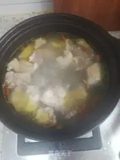 Make Chicken lumber soup step 2