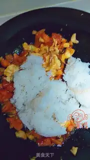 Make Tomato egg rice step 11