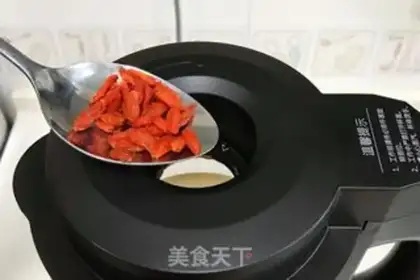 Make Peach gel, silver ostrich step 5