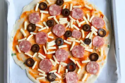 Make Hand-held pizza step 3