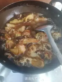 Make Chicken stew mushrooms step 4