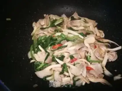 Make Mushroom fried chicken caterpillar step 7