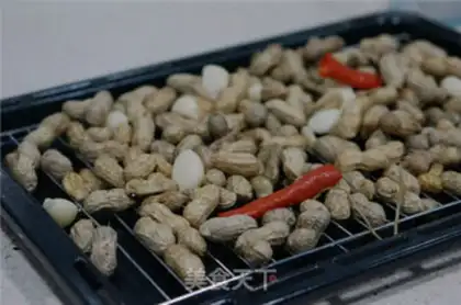 Make Garlic peanuts step 7