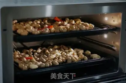 Make Garlic peanuts step 8