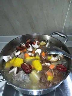 Make Tonco corn soup step 9