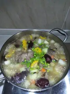 Make Tonco corn soup step 11