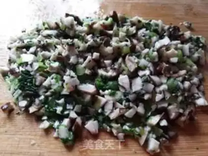 Make Puffy mushroom buns step 5
