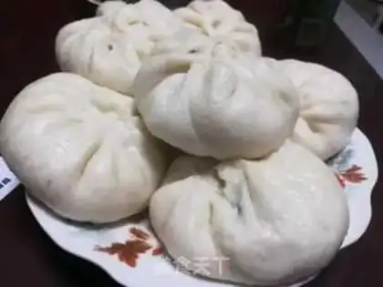Make Puffy mushroom buns step 6