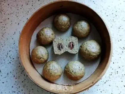 Make A yellow-haired moon cake step 16