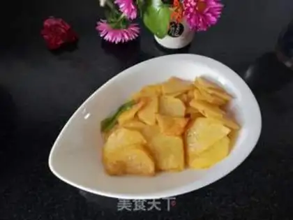 Make Barbecue potato chips step 4
